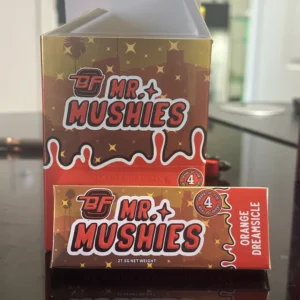 Mr Mushies Orange Dreamsicle Chocolate Bar