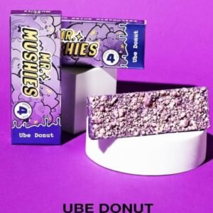 Ube Donut Mr Mushies Chocolate Bar