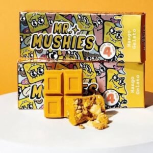 Mr Mushies Mango Gelato Chocolate Bar